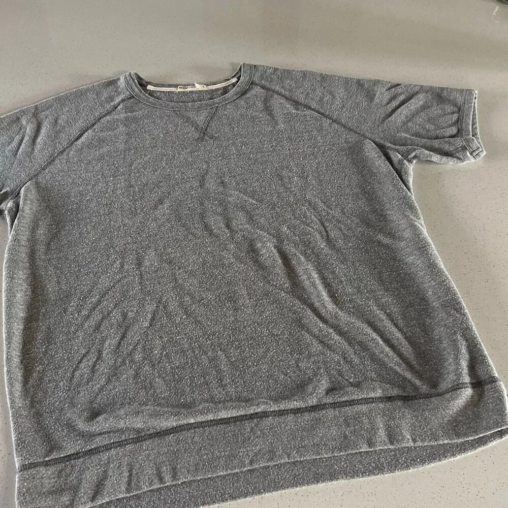 Marine Layer Short Sleeve Sweat Shirt Mens Large - Picture 1 of 9